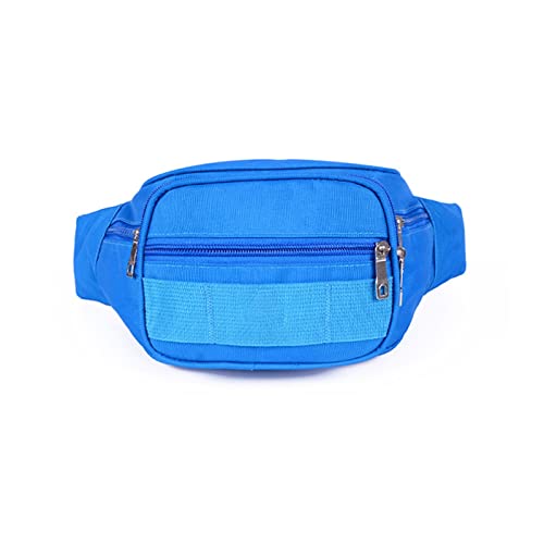 AQQWWER Hüfttasche Casual Herren Taille Tasche Outdoor Sports Laufen Taille Tasche wasserdichte Fitness Radfahren Tasche (Color : Blue) von AQQWWER