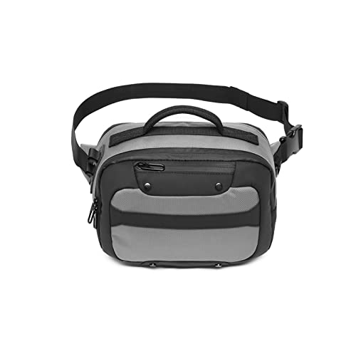 AQQWWER Hüfttasche Einfache wasserdichte Messenger Bag Männer Mode Sports Handytasche Multifunktionale Taille Tasche (Color : D) von AQQWWER