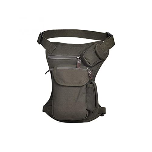 AQQWWER Hüfttasche Herren Leinwand Messenger Bag Taille Tasche Hüftheben Multifunktionale Outdoor Camping Messenger Umhängetasche (Color : D) von AQQWWER