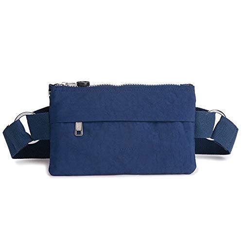 AQQWWER Hüfttasche Hüfttaschen Nylon beiläufige Frauen Gürtel Schultertasche Weibliche Brust Taschen Pack Fanny-Satz-Geldbeutel (Color : 5) von AQQWWER