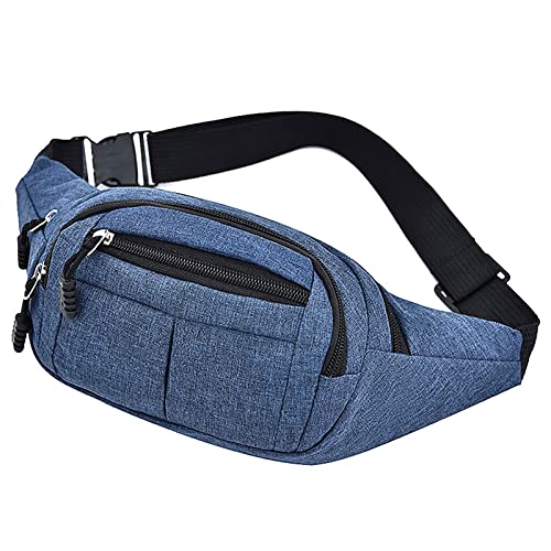 AQQWWER Hüfttasche Männer Brustpaket wasserdichte Outdoor Sporttasche Leinwandtasche Tasche Tasche Fanny Pouch Crossbody Männliche Bananen-Tasche (Color : 5) von AQQWWER