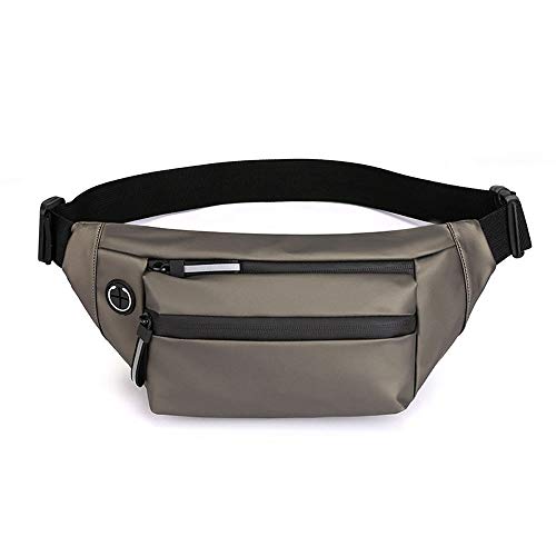 AQQWWER Hüfttasche Männer Fanny-Pack Mode Damen Hüfttasche Sport Reise weibliche Beutel Telefon Geld Waist Pack Leder wasserdicht Gürteltasche (Color : 5) von AQQWWER