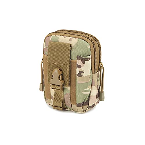 AQQWWER Hüfttasche Männer Outdoor Taktischer Taschentasche, Gürtel Taille Packtasche Kleine Tasche Militär Taille Packung, Laufbeutel Travel Camping Taschen Taschen (Color : C) von AQQWWER