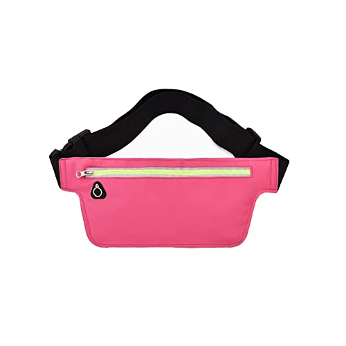 AQQWWER Hüfttasche Männer Oxford Sports Kleine Fanny Pack Nachtreflektierende Licht Gürtel Taschen Weibliche Banane Bum Bag Frauen Laufende Mini Taille Tasche (Color : 6) von AQQWWER