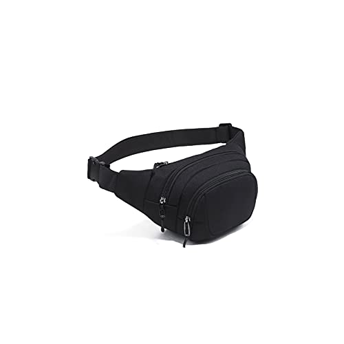 AQQWWER Hüfttasche Männer Taille Tasche Eine Schulter Messenger Bag, Multifunktions-Männer Sport Brusttasche, Freizeit Handytasche, Kleiner Umhängetasche von AQQWWER