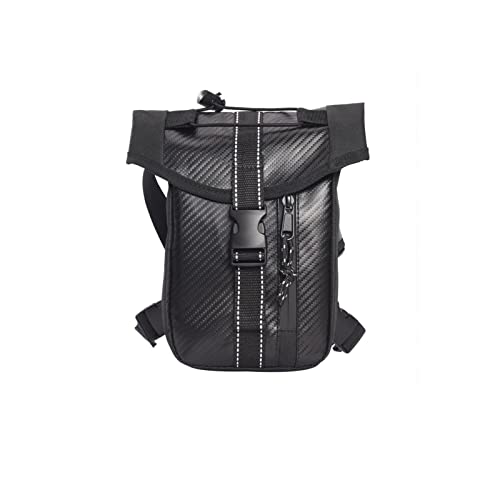 AQQWWER Hüfttasche Männer wasserdichte Taille und Beinbeutel Oberschenkelgürtel Hüften Motorrad Reise Handy Brieftasche Taille Tasche von AQQWWER