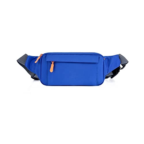 AQQWWER Hüfttasche Mode Männer Multicolor Taille Tasche wasserdichte Lauftasche Outdoor Sport Taille Tasche (Color : Blue) von AQQWWER