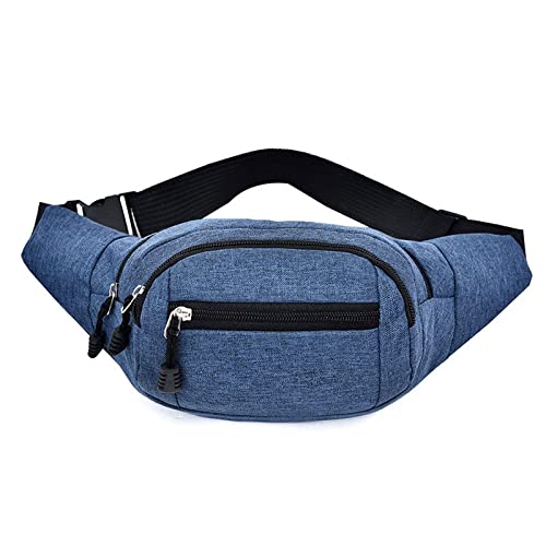 AQQWWER Hüfttasche Taille Taschen Taschen for Frauen Fanny Pack Gürtel Crossbody Motorrad Handtasche (Color : Blue) von AQQWWER