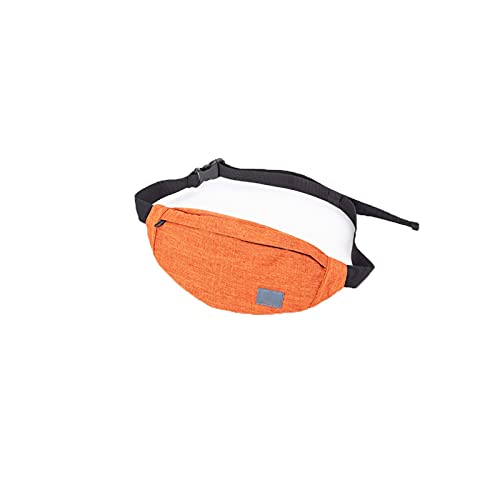 AQQWWER Hüfttasche Taillenpackungen, männliche Casual Funktionelle Fanny Bag Taille Tasche Geld Telefon Gürtel Tasche (Color : Orange) von AQQWWER