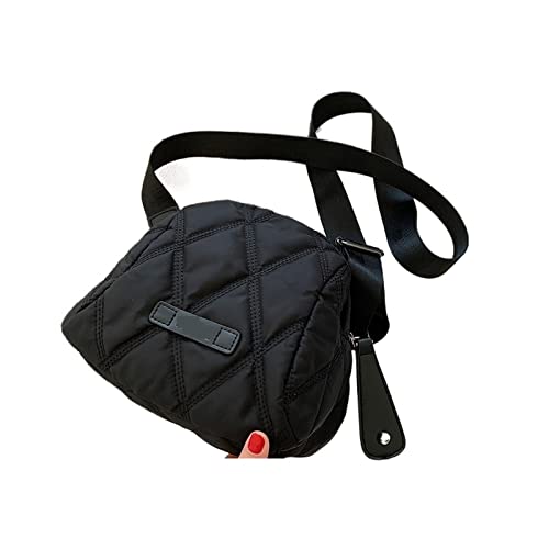 AQQWWER Schminktasche Cosmetic Bag Winter Shell Bag for Women Cotton Handbag Feather Cosmetic BagShopper Bag von AQQWWER