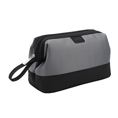 AQQWWER Schminktasche Men Waterproof Cosmetic Bag Travel Portable Cosmetic Bag Toiletry Storage Makeup Shower Make Up von AQQWWER