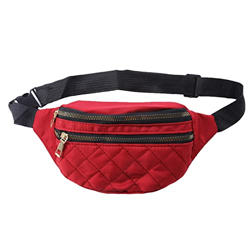 AQQWWER Umhängetasche für Damen Chest Bag Women Nylon Pack Belt Bag Travel Hip Bag Sport Purses von AQQWWER