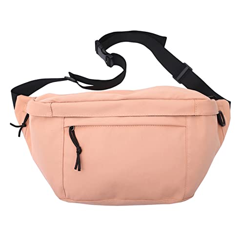 AQQWWER Umhängetasche für Damen Chest Pack Bag for Leather Hip Hop Banana Belt Bag Small Crossbody Waist Bags Shoulder Bag von AQQWWER