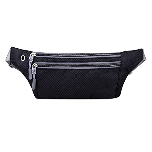 AQQWWER Umhängetasche für Damen Men Women Sport Waist Pack Fanny Pack Crossbody Wallet Belt Travel Phone Bag Fashion Pouch Money Fanny Bum Bag von AQQWWER