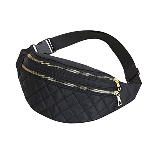 AQQWWER Umhängetasche für Damen Waist Bags for Women Oxford Fanny Pack Female Waist Bag Shoulder Crossbody Chest Bags Handbags Belt Bags von AQQWWER