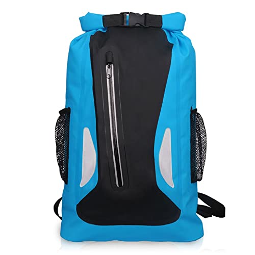 AQQWWER Wanderrucksack Waterproof Bag Backpack Ultralight Dry Rafting Camping Hiking Swimming Waterproof Bag Dry Bag Outdoor Travel Kits Reflective von AQQWWER