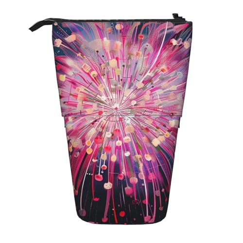 AQRJLPO Erweiterbares Federmäppchen mit Feuerwerk-Kunstdruck, Organisation, dehnbare Reise-Schreibwaren und Make-up-Tasche, Schreibtisch-Aufbewahrungsbox für Schule, Büro, Reisen, Schwarz AQRJLPO Erweiterbares Federmäppchen mit Feuerwerk-Kunstdruck, Organisation, dehnbare Reise-Schreibwaren und Make-up-Tasche, Schreibtisch-Aufbewahrungsbox für Schule, Büro, Reisen, Schwarz von AQRJLPO