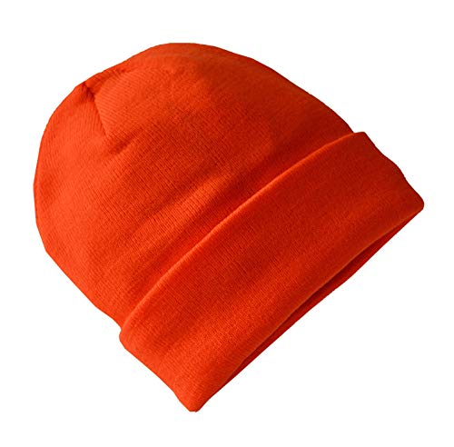 AR TACTICAL Wasserabweisende Wintermütze bis -30°C/Beanie mit Thinsulate Innenfutter (Neon Orange) von AR TACTICAL