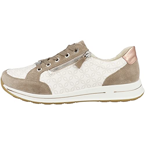 ARA Damen Osaka Sneaker, Sand,Rosegold, 37 von ARA