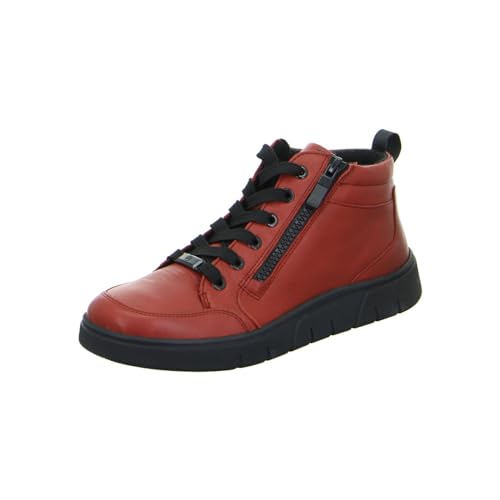 ARA Damen Rom Mid-Cut Sneaker, Chilli, 42 EU von ARA