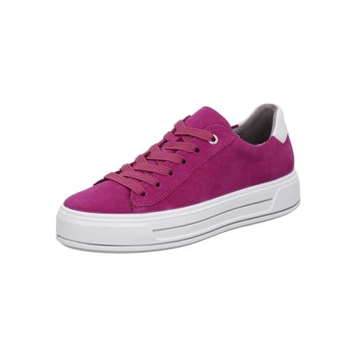 ara Damen Canberra Sneaker, PINK,Weiss, 38 EU Weit von ARA