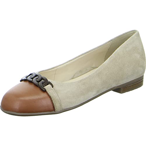 ara Damen Sardinia Ballerinas, Brandy,Sand, 35 EU von ARA