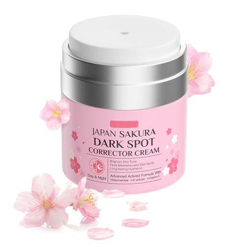 ARCHIDATE Sakura Creme Gesicht - Kirschblüte Feuchtigkeitscreme Gesicht - Gesichtscreme Damen mit Niacinamid-Arbutin-Vitamin C - Dunkle Flecken Entferner für Gesicht - Pigmentflecken entferner Cream ARCHIDATE Sakura Creme Gesicht - Kirschblüte Feuchtigkeitscreme Gesicht - Gesichtscreme Damen mit Niacinamid-Arbutin-Vitamin C - Dunkle Flecken Entferner für Gesicht - Pigmentflecken entferner Cream von ARCHIDATE
