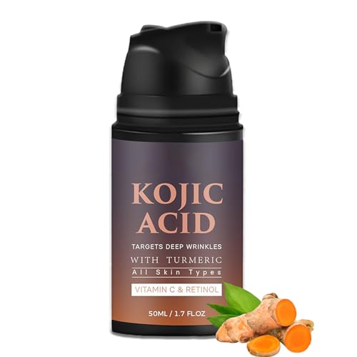 Kojic Acid Gesichtscreme mit Kurkuma - Feuchtigkeitscreme für das Gesicht von Frauen - Kojisäure-Creme Hautaufhellungscreme mit Vitamin C & Retinol - Dunkle Flecken entfernen, Dullness reduzieren Kojic Acid Gesichtscreme mit Kurkuma - Feuchtigkeitscreme für das Gesicht von Frauen - Kojisäure-Creme Hautaufhellungscreme mit Vitamin C & Retinol - Dunkle Flecken entfernen, Dullness reduzieren von ARCHIDATE