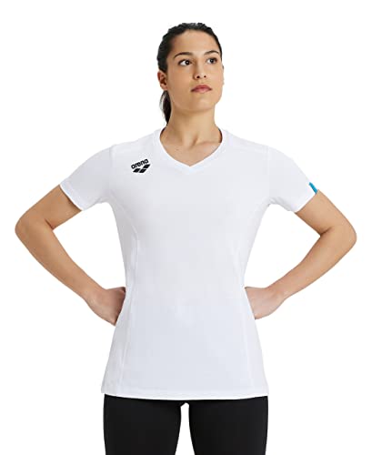 ARENA Damen Team Frauen-panel-t-shirt T Shirt, Weiß, M EU von ARENA