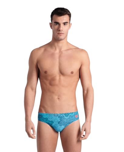 ARENA Herren Performance Camo Kikko Badehose Schwimm-Slips, Navy/Mehrfarbig, 38 ARENA Herren Performance Camo Kikko Badehose Schwimm-Slips, Navy/Mehrfarbig, 38 von ARENA