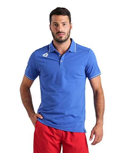 ARENA Team Unisex-Poloshirt Aus Baumwolle Solid Polo Shirt Royal XL von ARENA