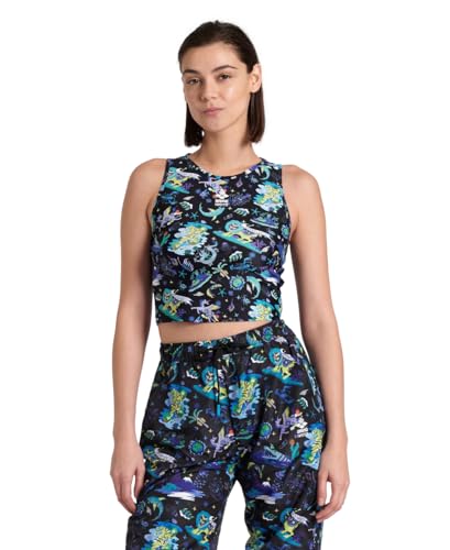 Arena Women's Fun Planet Bra Sport BH Top, Black Multi, M Arena Women's Fun Planet Bra Sport BH Top, Black Multi, M von ARENA