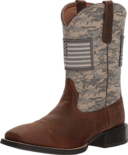 Ariat Herren Sport Patriot Westernstiefel, Used-Look-Camouflage-Muster, 41.5 EU Weit von Ariat