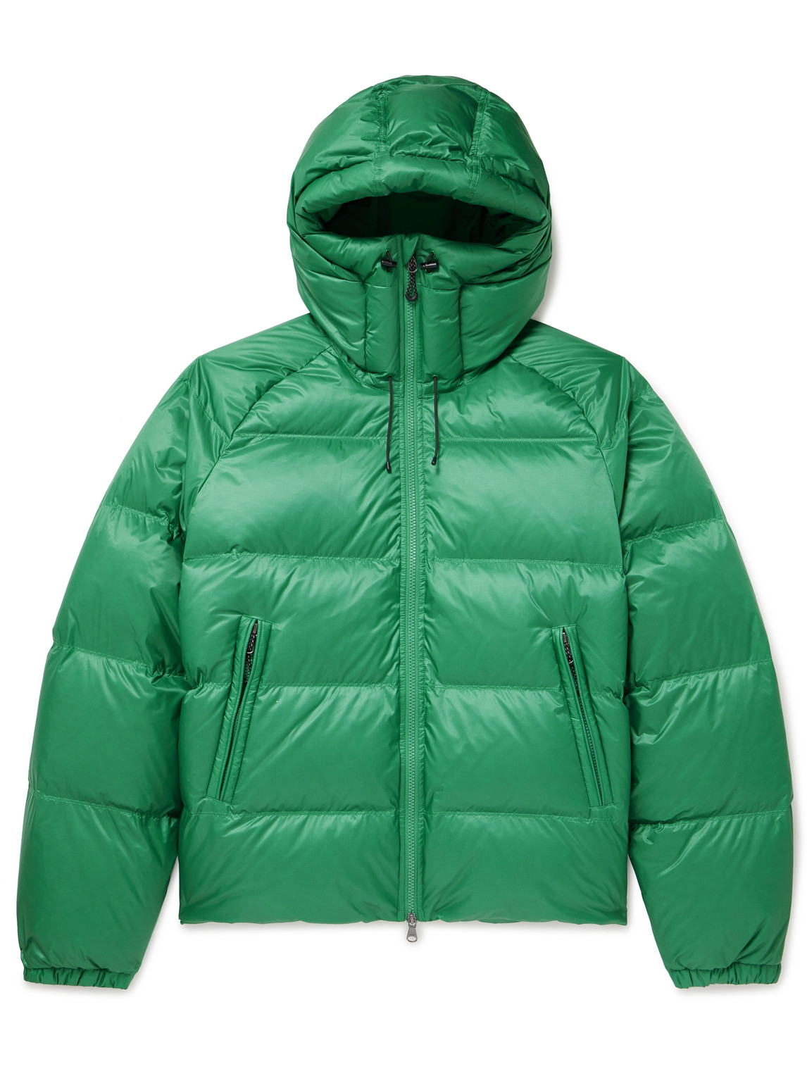 ARKET - Rubin Quilted Recycled-Ripstop Hooded Jacket - Men - Green - M von ARKET