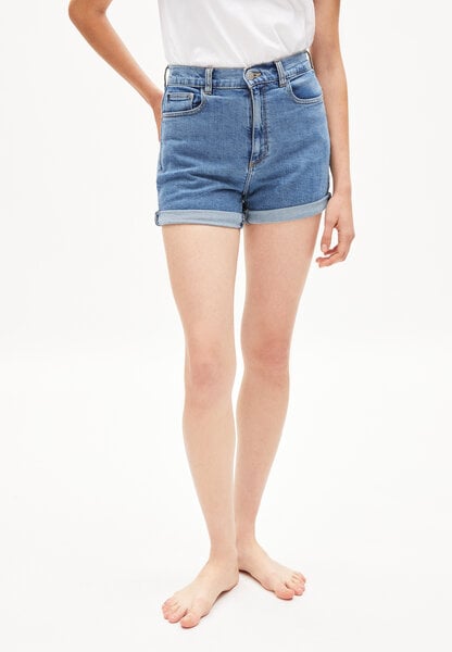 ARMEDANGELS SILVAA HEMP - Damen Jeans Shorts aus Bio-Baumwoll Mix von ARMEDANGELS