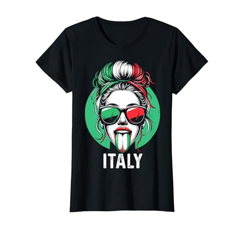 Italien Stolzes Italienisches Mädchen Mutter Mama Italy T-Shirt von ARTIPALATI Geschenke