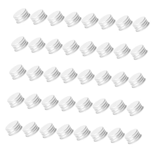 ARTSEWPLY 50stücke Aluminium Schraubdeckel Für Wiederverwendbare Gläser Auslaufsichere Luftdichte Verschlüsse Für Einmachgläser Und Flaschen Für Reisen Und Zuhause ARTSEWPLY 50stücke Aluminium Schraubdeckel Für Wiederverwendbare Gläser Auslaufsichere Luftdichte Verschlüsse Für Einmachgläser Und Flaschen Für Reisen Und Zuhause von ARTSEWPLY