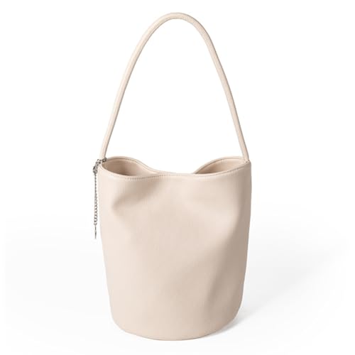 ARVALOLET Damen-PU-Beuteltasche, Große Kapazität, Einfarbige Designer Handtasche-Schultertasche for Alltag und Party von ARVALOLET