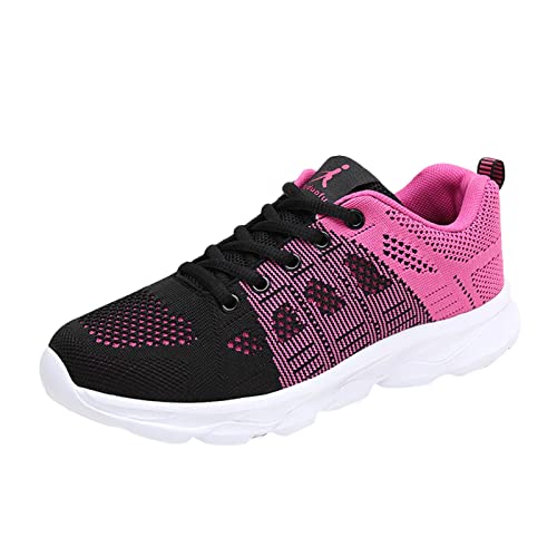 Damen-Turnschuhe, athletische Laufschuhe, Sport, Walking-Sneaker, Netzstoff, atmungsaktiv, leicht, rutschfest, stoßdämpfend, Schnürschuhe, bequeme Sport-Tennisschuhe, formelle klassische Sneaker, hot von ARtray