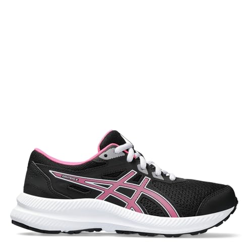 ASICS Contend 8 GS Sneaker, Black/HOT PINK, 37.5 EU von ASICS