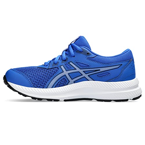 ASICS Contend 8 Laufschuhe für Kinder, Ilusion Blue Pure Silver, 19.5 cm von ASICS