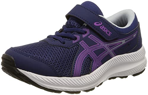 ASICS Contend 8 PS Sneaker, Dive Blue/Orchid, 32.5 EU von ASICS