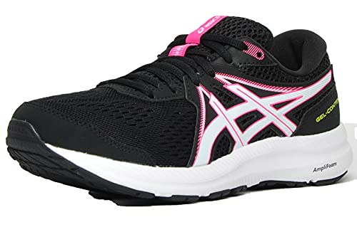 ASICS Gel-Contend 7 Laufschuh Damen schwarz/pink, 7.5 US - 39 EU von ASICS