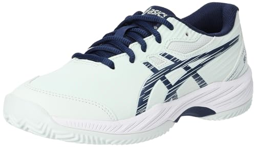 ASICS Gel-Game 9 Gs Clay/Oc Sneaker, Pale Mint/Blue Expanse, 35.5 EU von ASICS