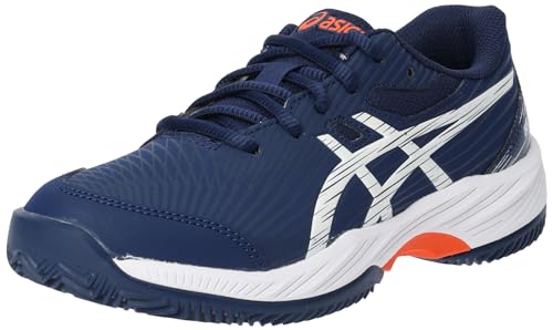 ASICS Gel-Game 9 GS Clay/OC Sneaker, Blue Expanse/White, 37.5 EU von ASICS