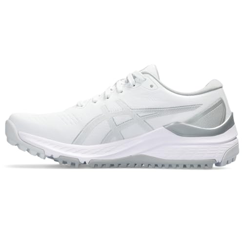 ASICS Gel-Kayano ACE 2 Golfschuh für Damen, Weiß/reines Silber, 40.5 EU von ASICS