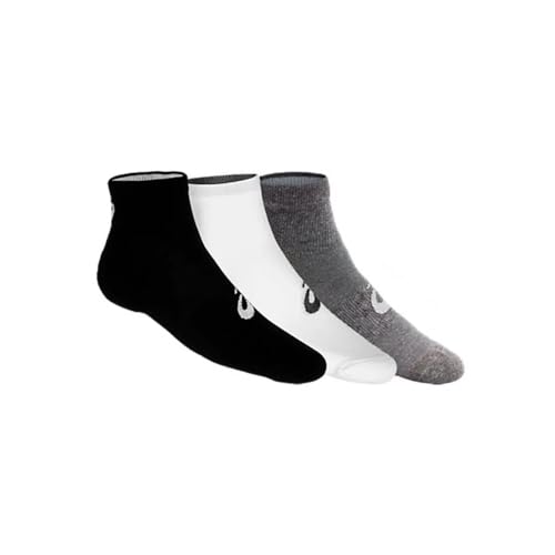 Asics Herren 3PPK Quarter Socken, Schwarz (Black 155205-0701), 37/38 (Herstellergröße: 35-38) von ASICS