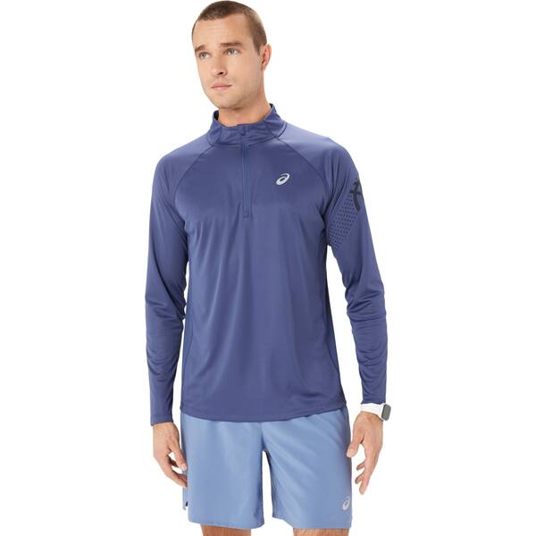 ASICS Herren T-Shirt ICON LS 1/2 ZIP von ASICS