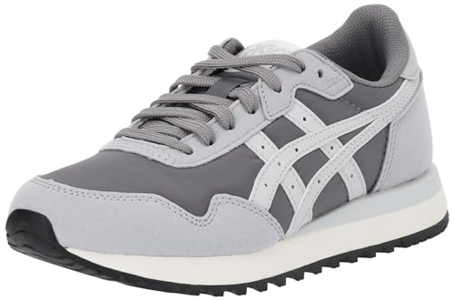 ASICS Herren Tiger Runner II Sneaker, Carbon/Cloud Grey, 40 EU von ASICS