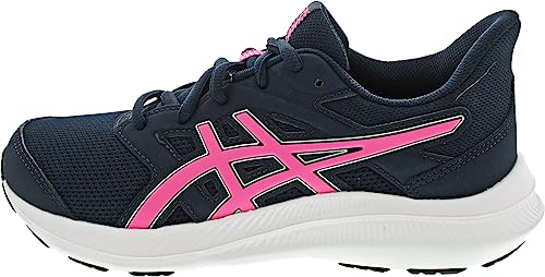 ASICS JOLT 4 GS Sneaker, French Blue/HOT PINK, 33 EU von ASICS